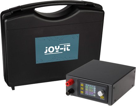 Joy-IT Step-down-Labornetzgerät JT-DPS5015-Set, inkl. Gehäuse und Zubehör, 0 - 50 V/0 - 15 A
