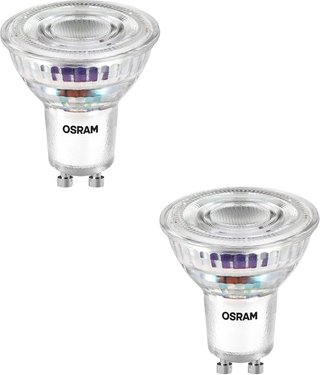 Osram LED PAR16 50 36°, 2 W, 360 lm, GU10, EEK A, warmweiß, 2er Pack