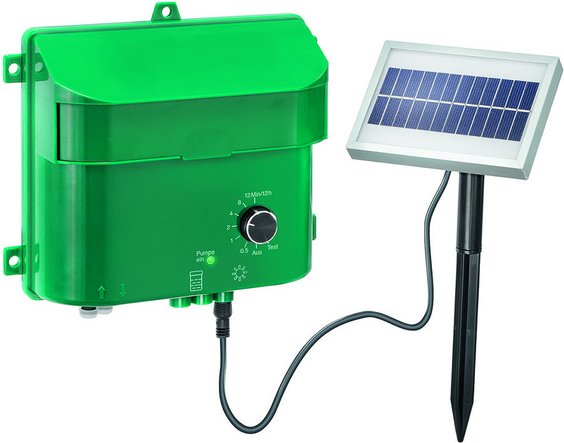 esotec Solar-Bewässerungssystem Water Drops mit 15 Tropfstellen, Akkubetrieb