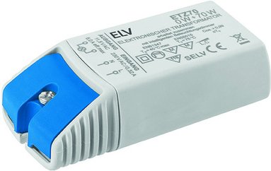ELV 0,1 -70-W-LED-Netzteil, 12 V AC, dimmbar