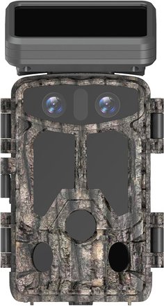 Braun Solar Fotofalle / Wildkamera Scouting Cam BLACK1320WiFi 4K, App, Dual-Kamera, WiFi, IP65