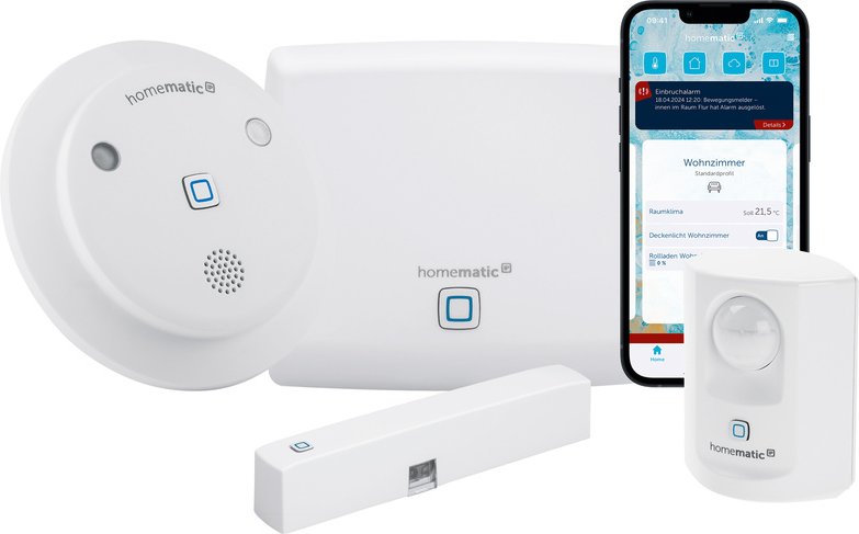 Homematic IP Smart Home Starter Set Alarm, HmIP-SK7