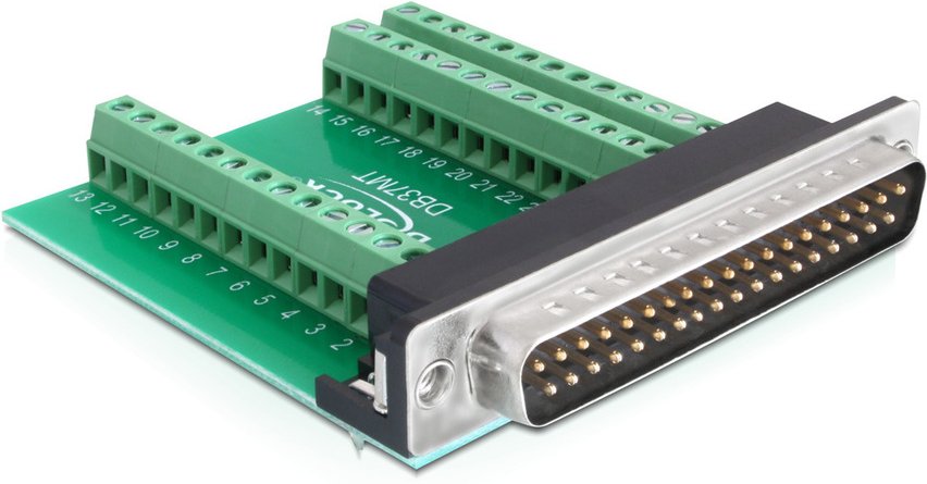 Thumbnail - Delock Adapter Terminalblock > Sub-D 37Pin Stecker