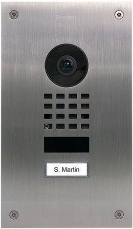 DoorBird Smart Home IP Video Türstation D1101UV (Upgrade für vorhandenen D201 / D202), Edelstahl V2A