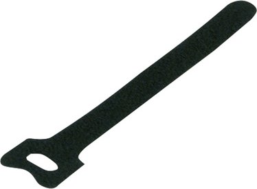 REV Ritter Klettband, 125 x12mm, 5 Stück, Schwarz