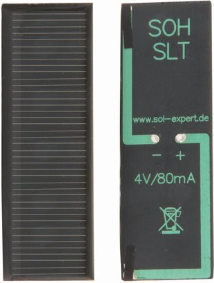 SOL-Expert Solarzelle SM480, 4 V, 80 mA, vergossen