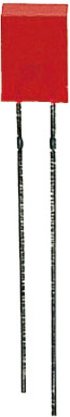 LED Rechteck 2 x 5 mm, Rot