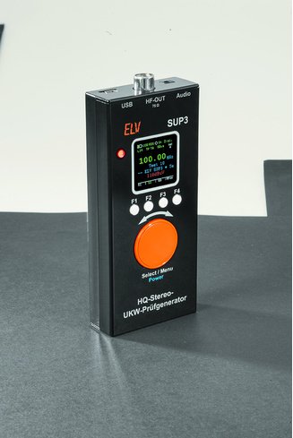 ELV Bausatz HQ-Stereo-UKW-Prüfgenerator mit OLED-Display SUP 3