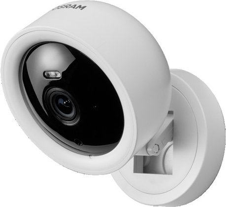 OSRAM SMART+ Smart Home WLAN-Überwachungskamera, Outdoor, 2K QHD, Weiß
