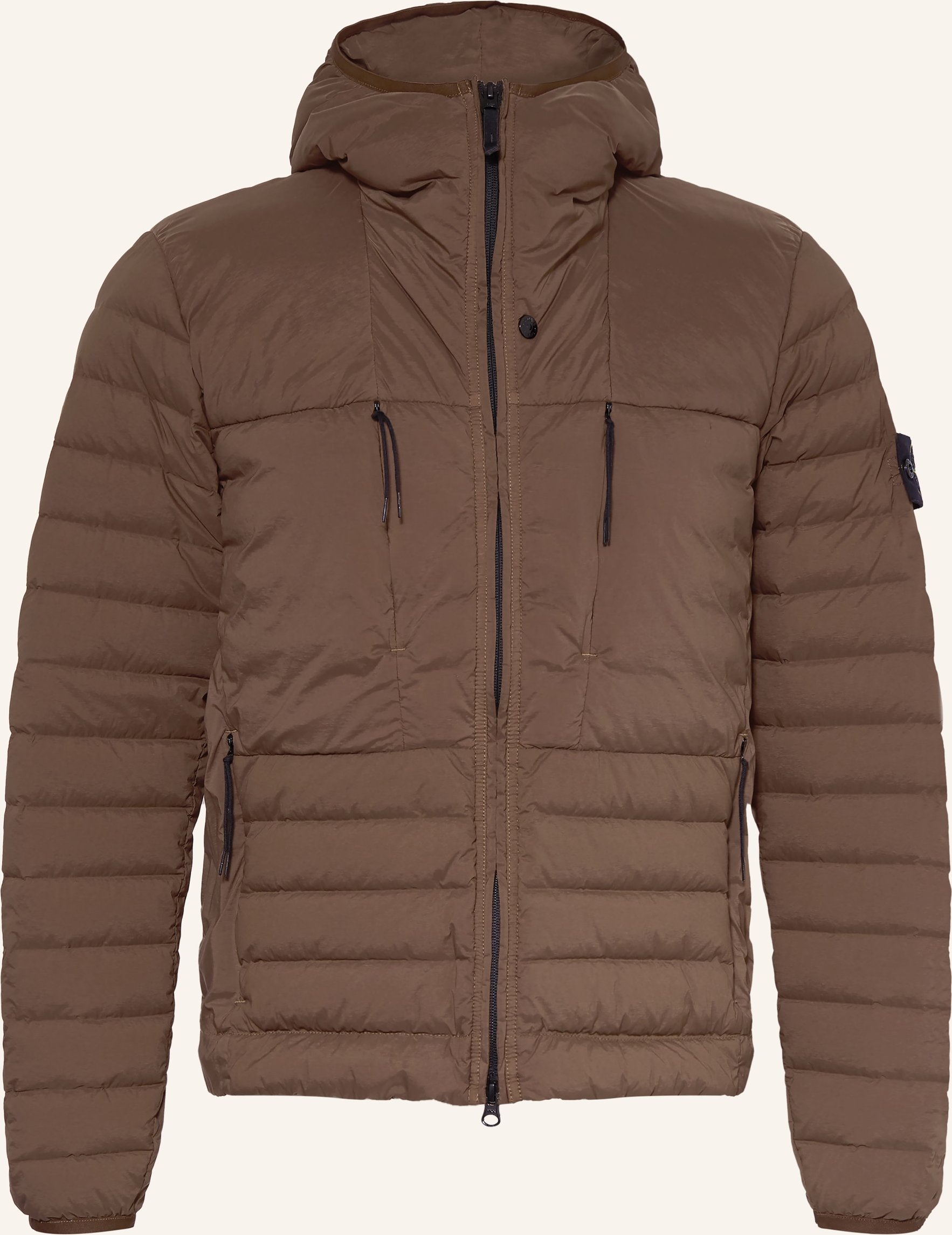 Stone Island Daunenjacke braun