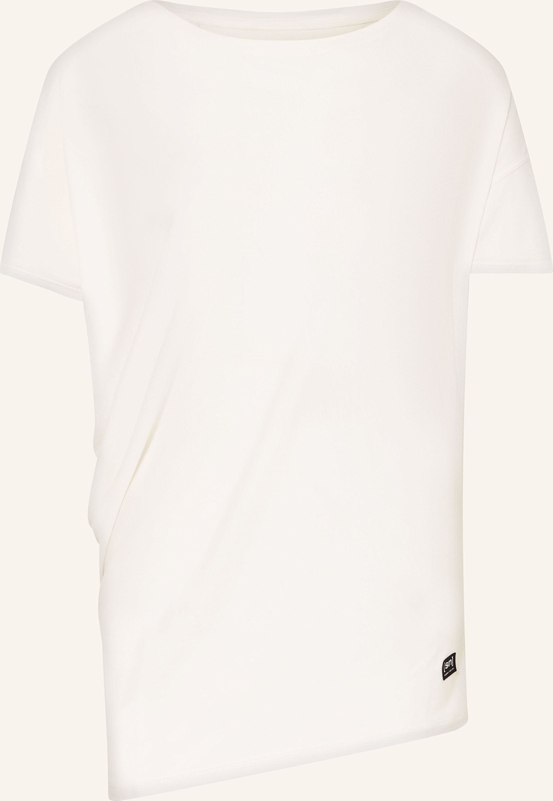 Super.Natural Funktionsshirt Loose Air Mit Merinowolle weiss