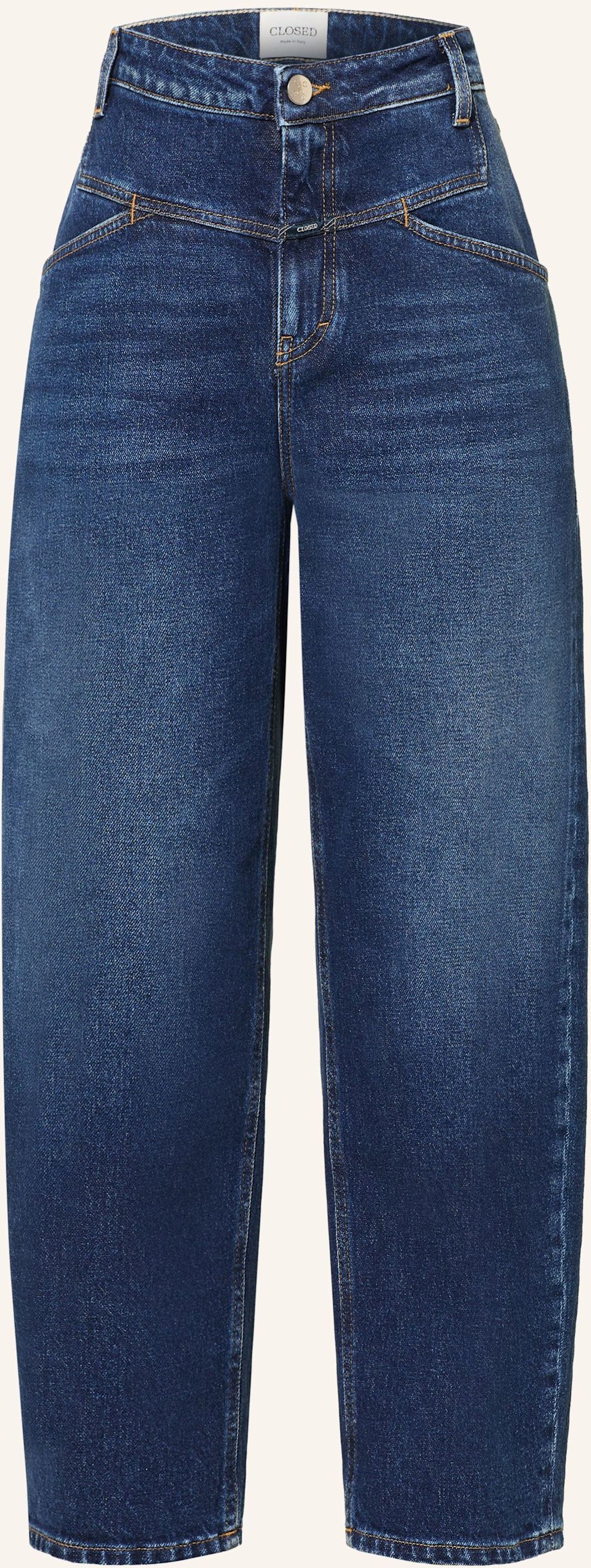 Closed Cropped Jeans Stover-X blau