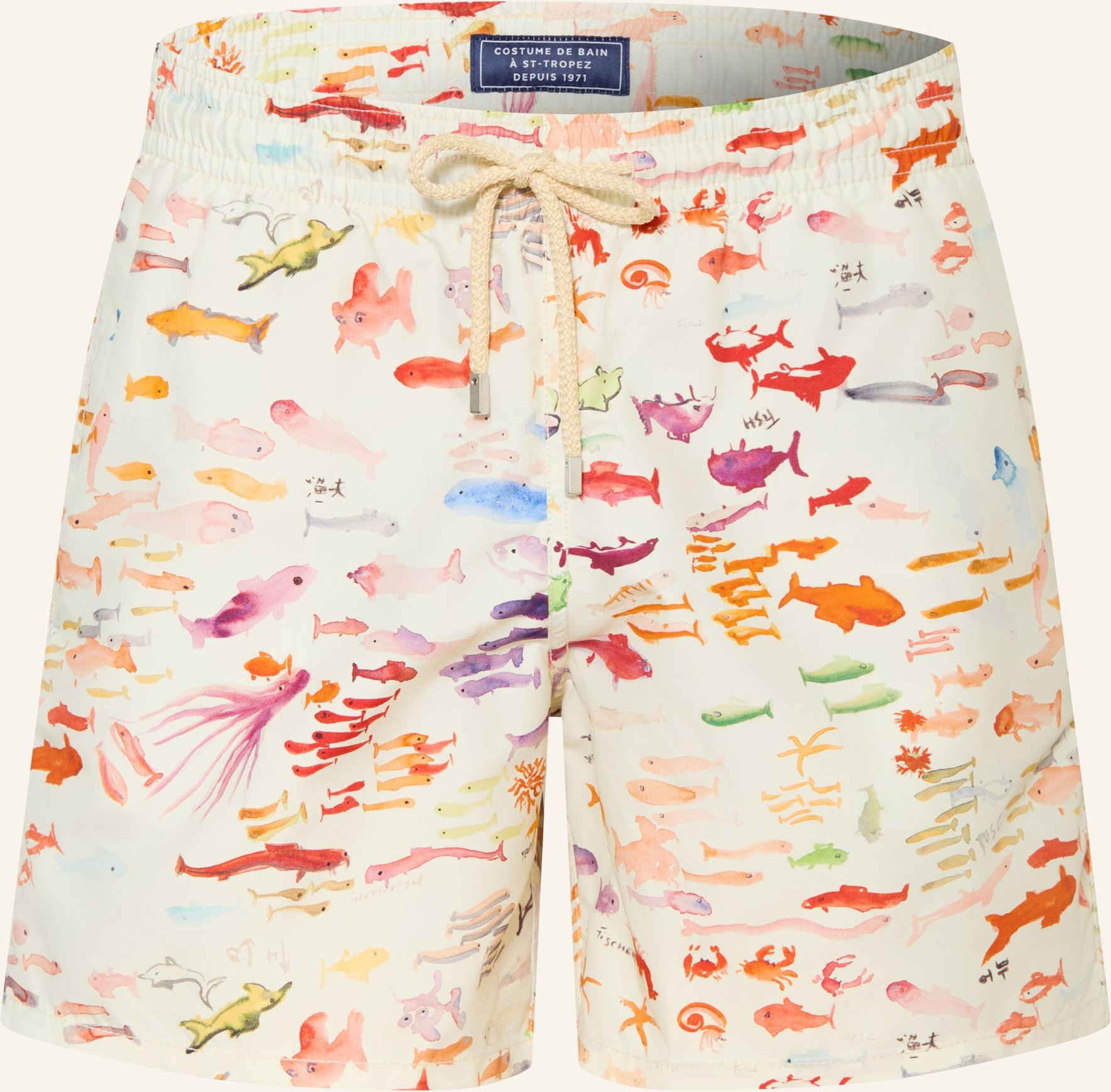 Vilebrequin Badeshorts Pescador beige