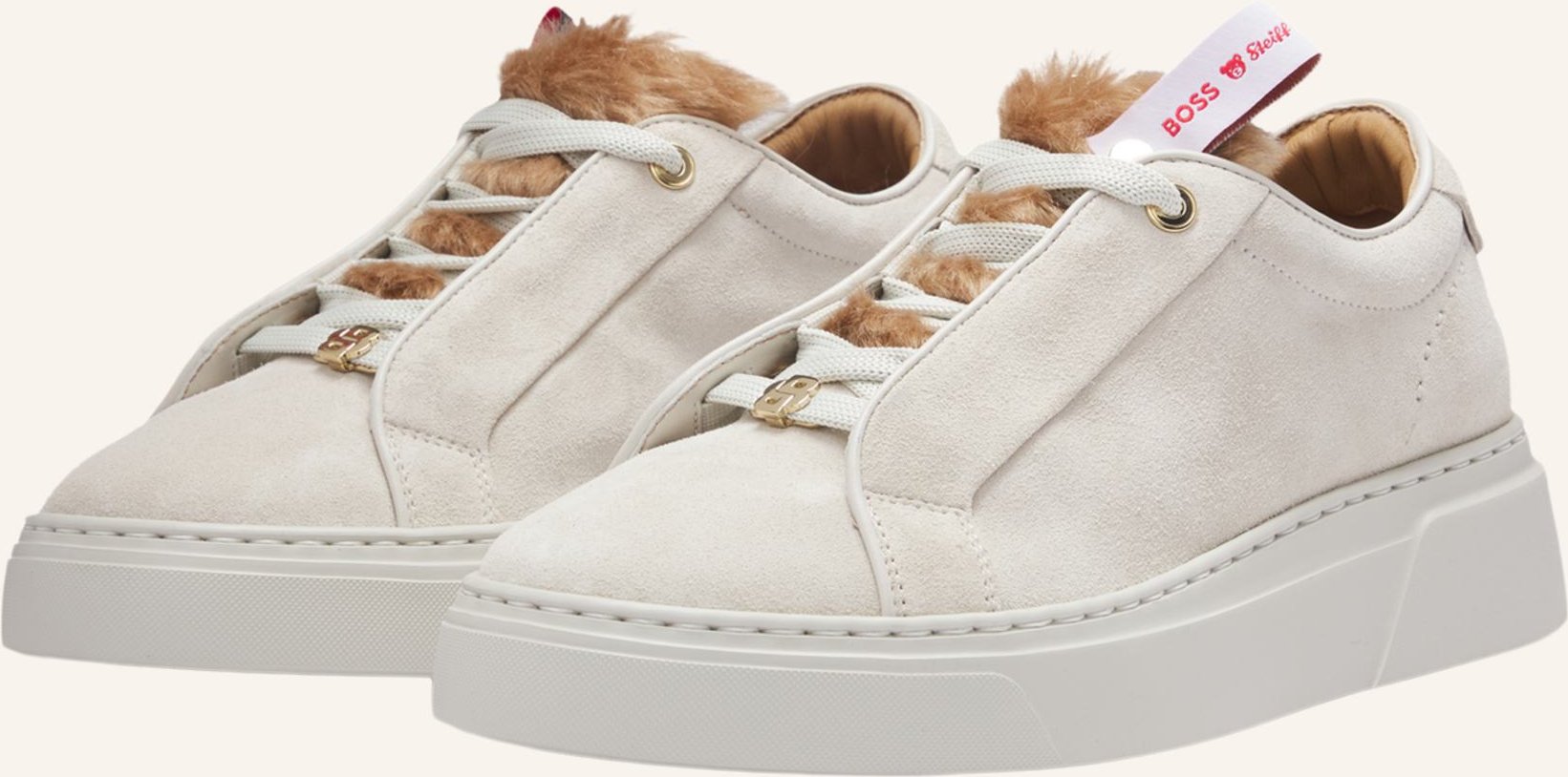 Boss Turnschuh Gabry_Tenn_Sdufrw beige