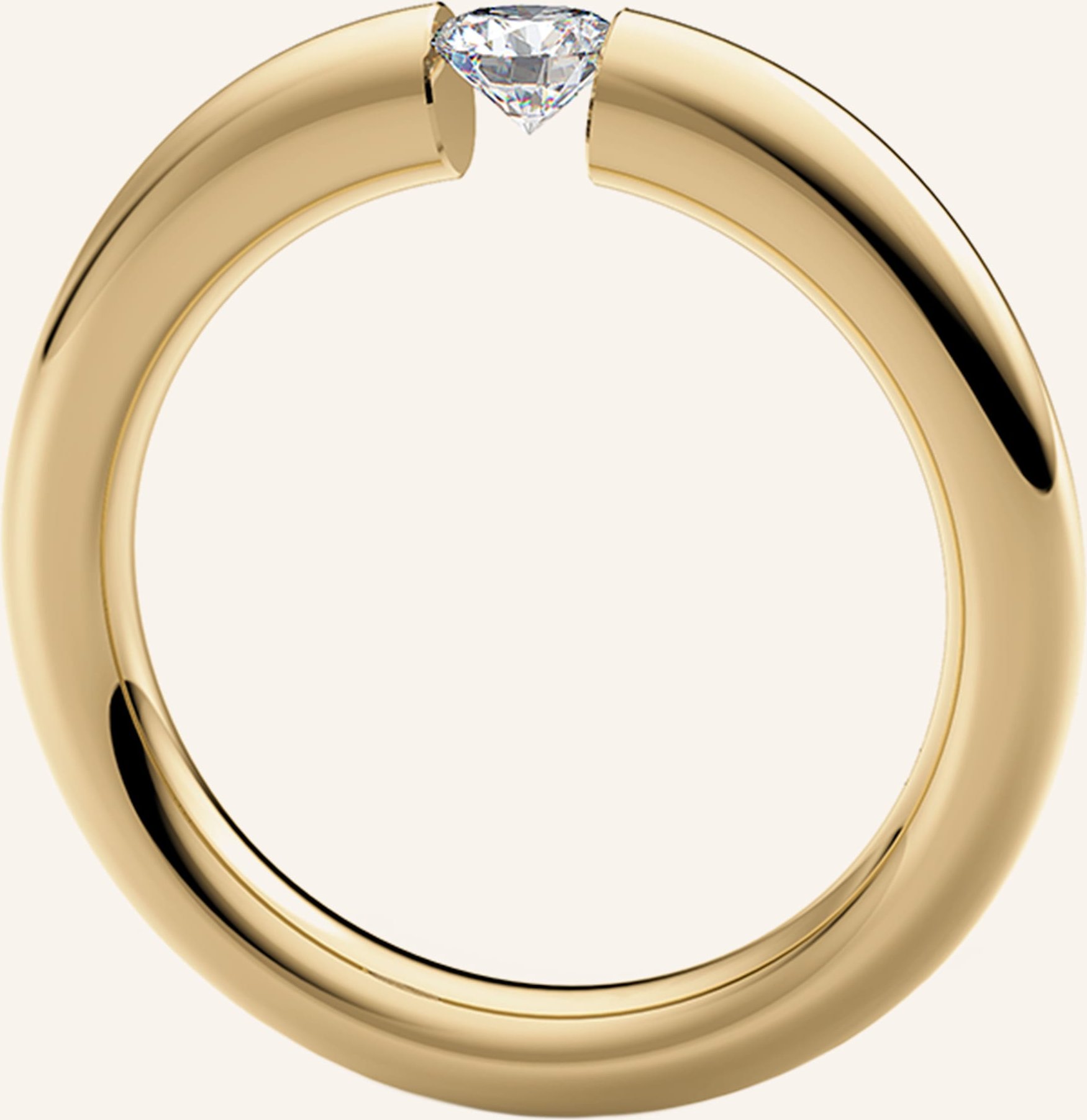 Niessing Ring Spannring® Verlauf gold