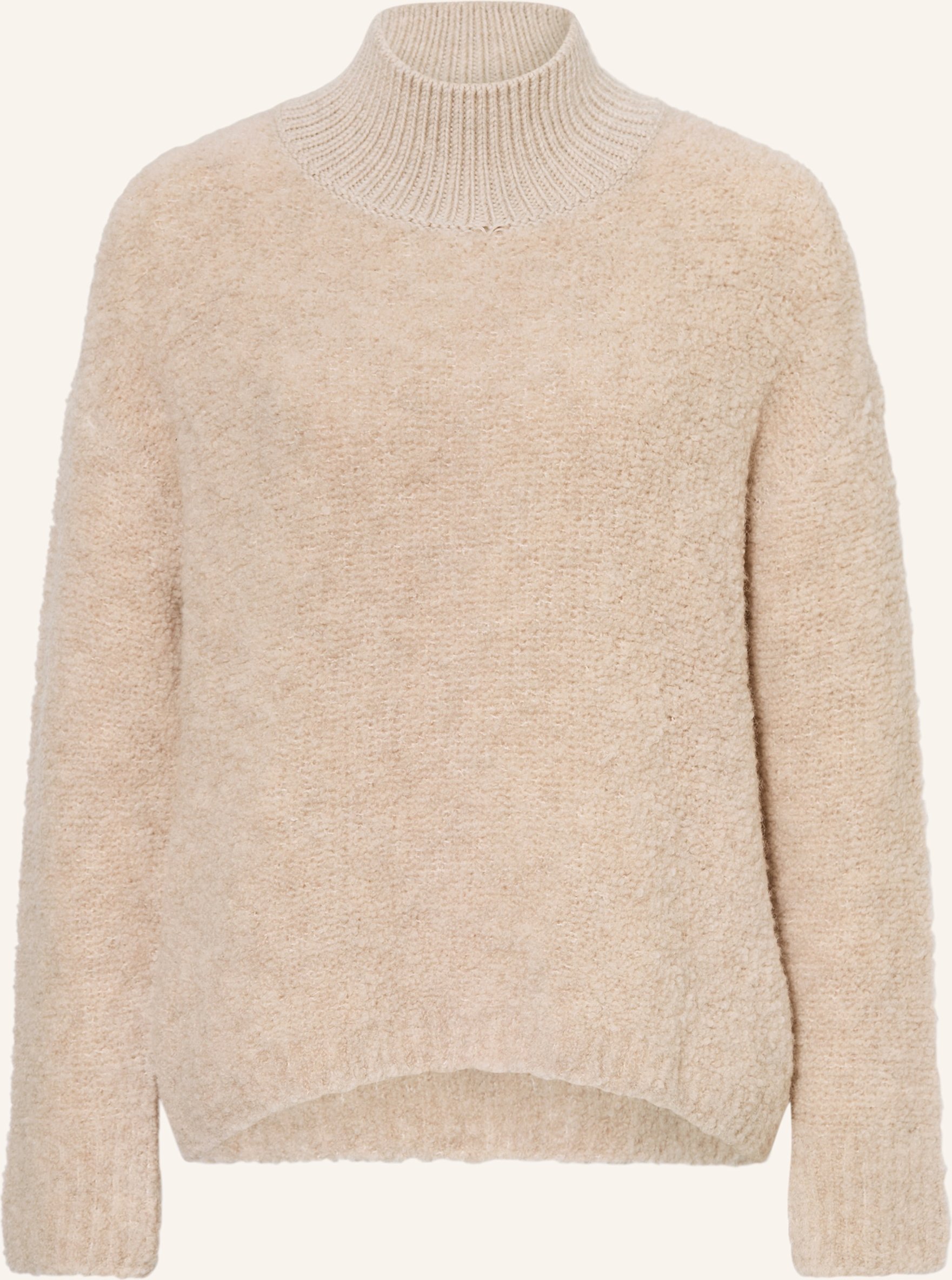 Marc O'polo Pullover Aus Teddyfell beige