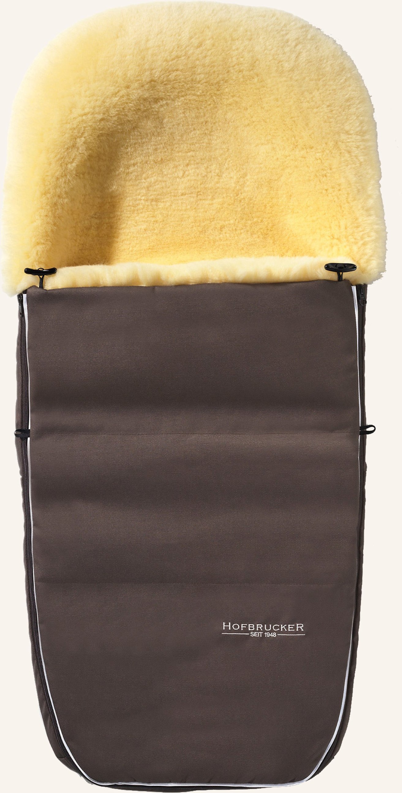 Hofbrucker Fußsack Polaris braun