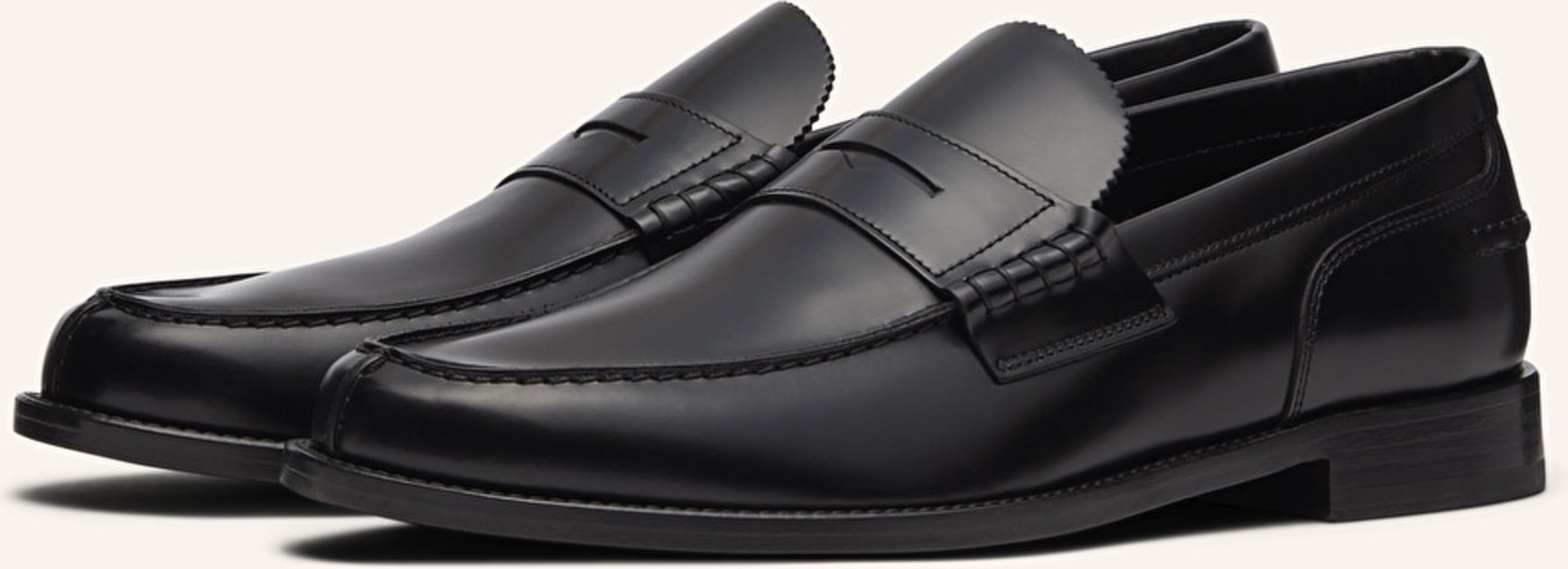 Lottusse Loafer Daytona schwarz