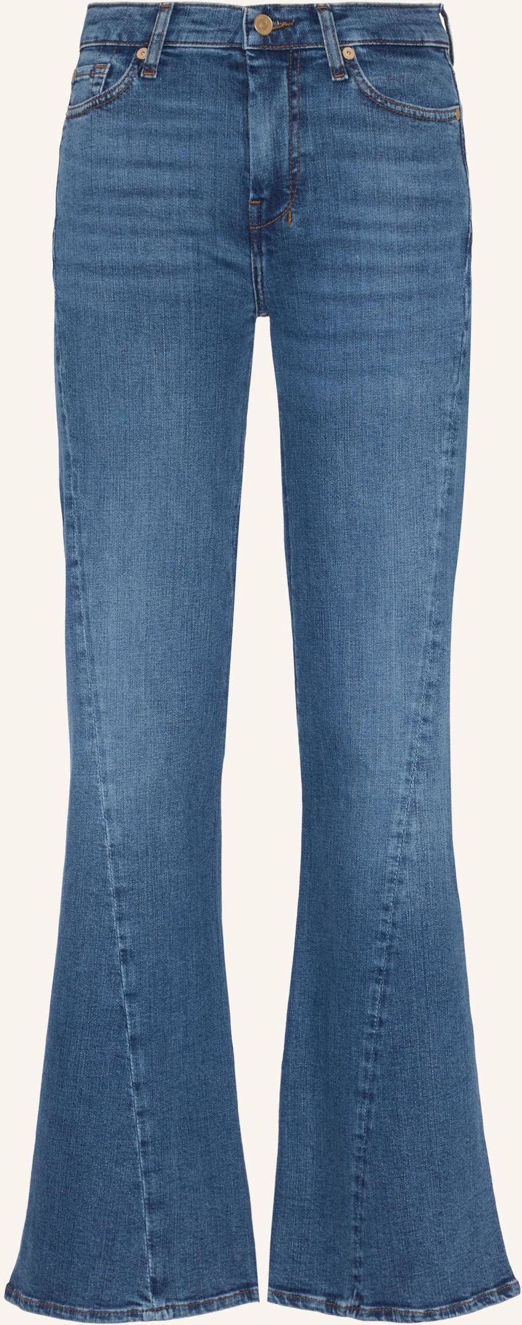 7 For All Mankind Jeans Dojo Tailorless Flare Fit blau