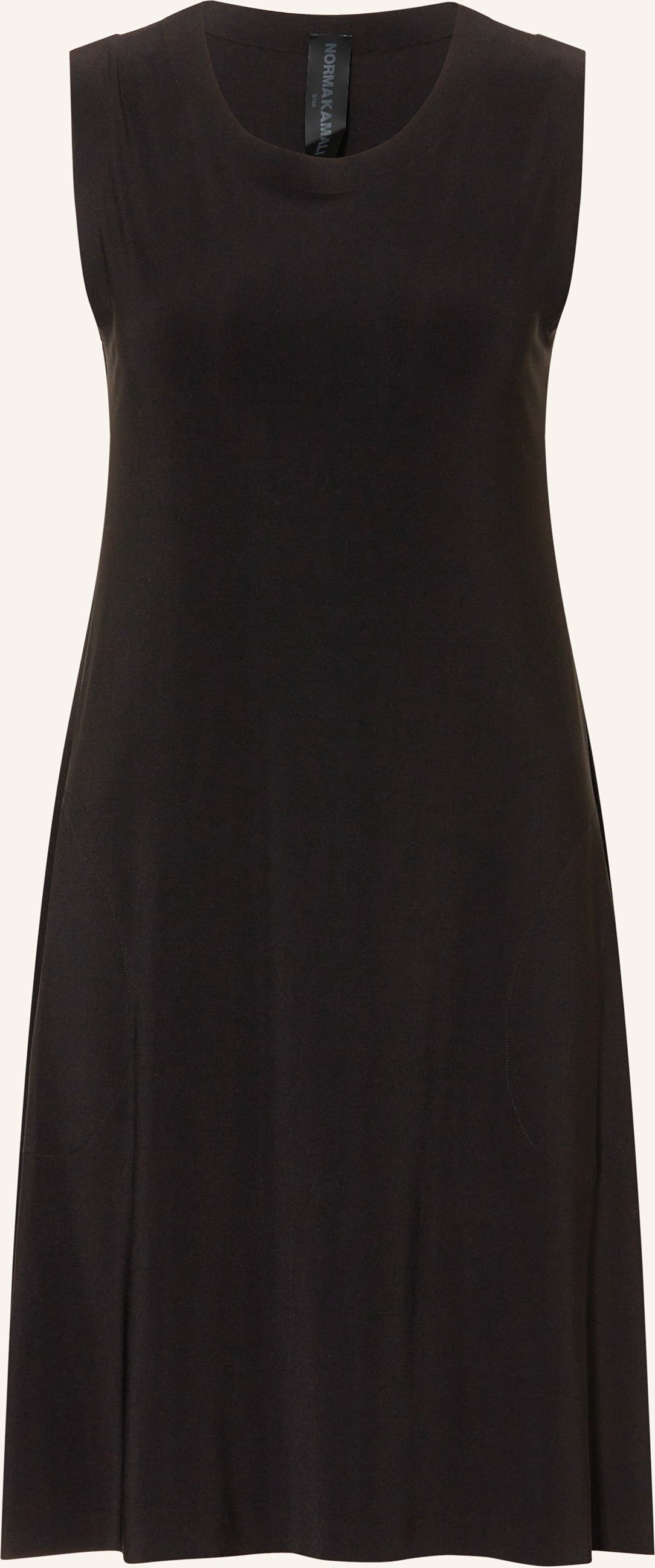 Norma Kamali Jerseykleid schwarz