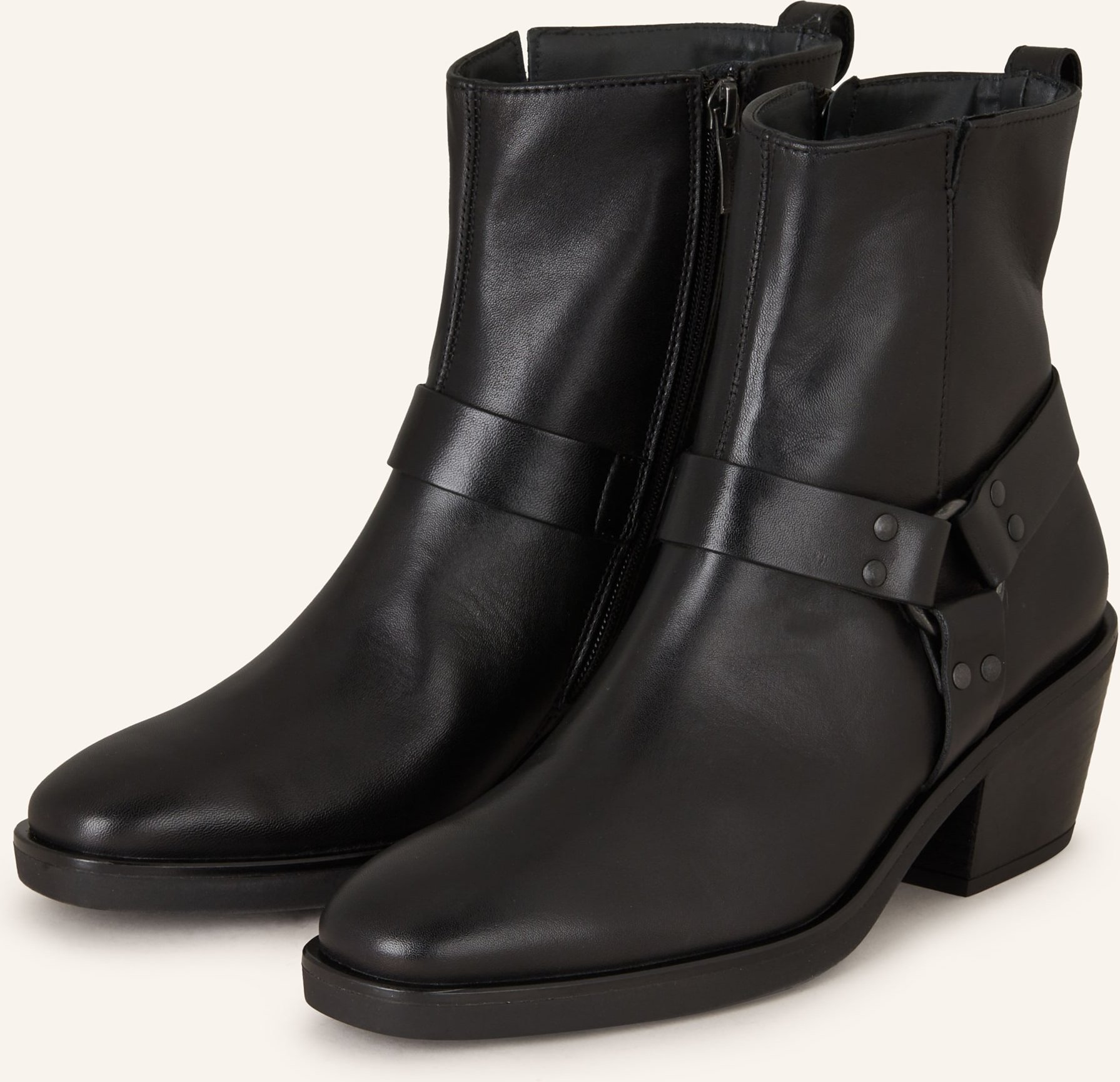 Paul Green Cowboy Boots schwarz