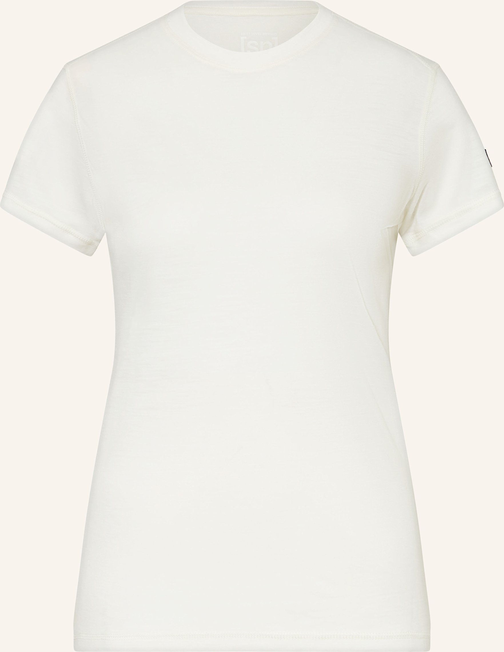 Super.Natural Funktionswäsche-Shirt sierra140 Mit Merinowolle weiss