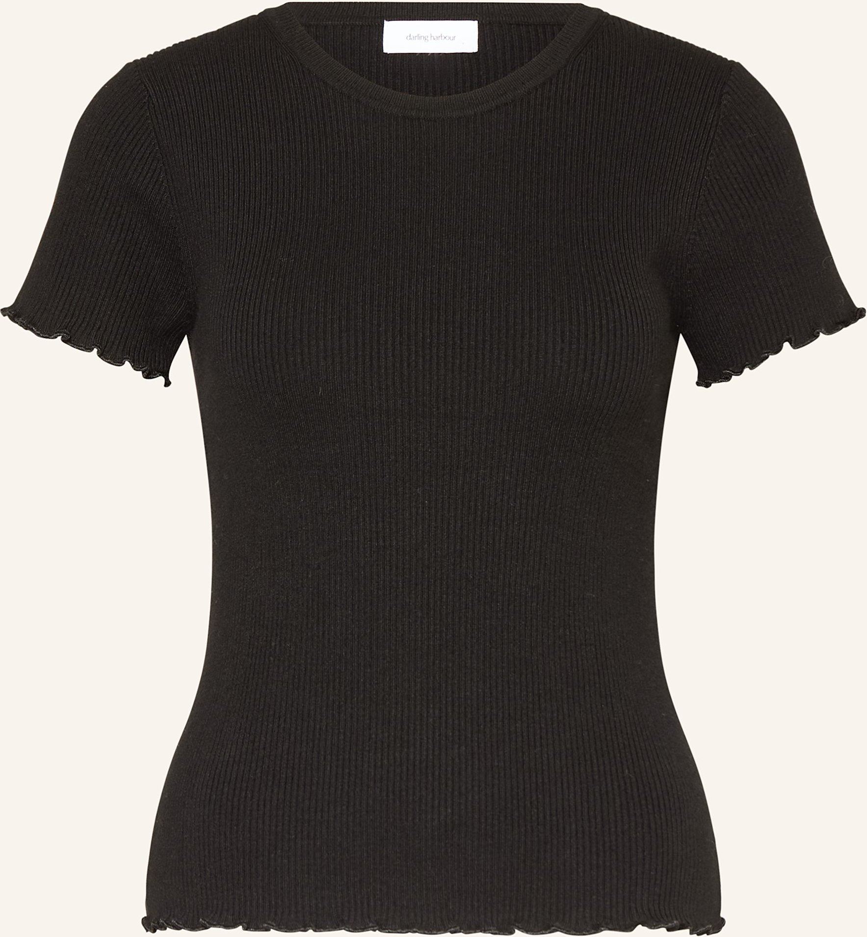 Darling Harbour Strickshirt schwarz