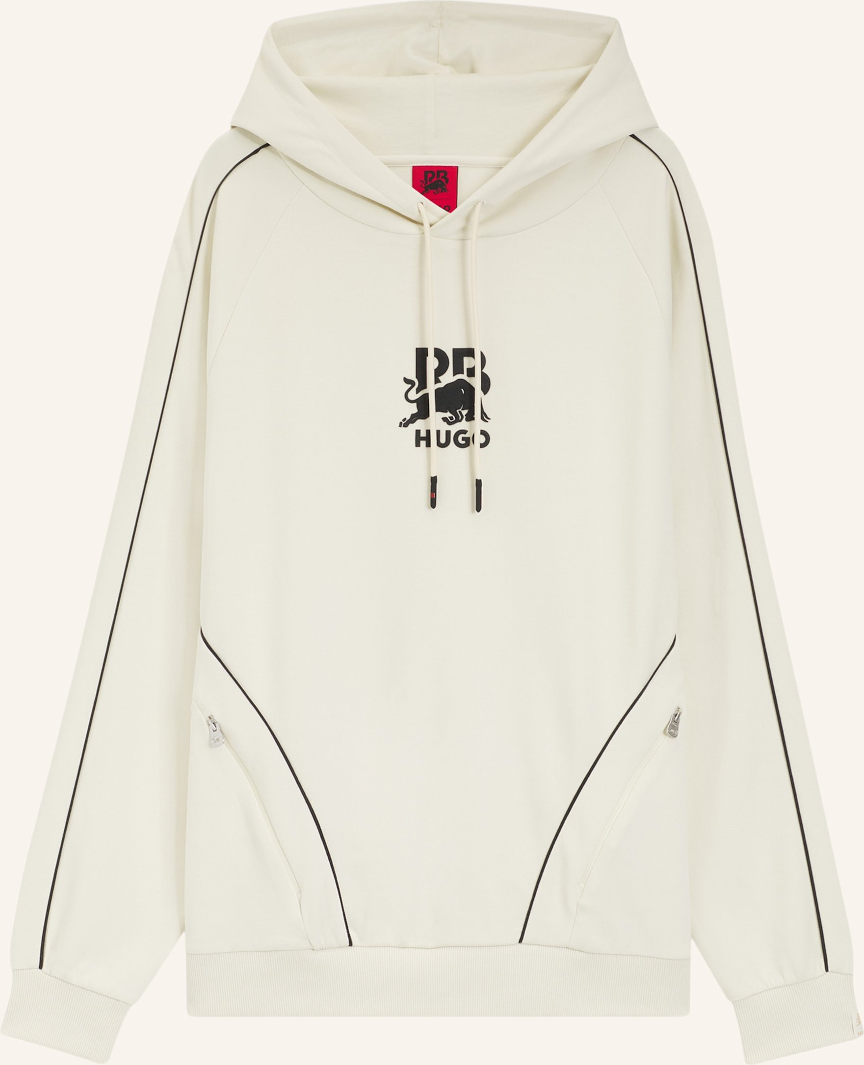 Hugo Sweatshirt Dofrentis_Rb Relaxed Fit beige