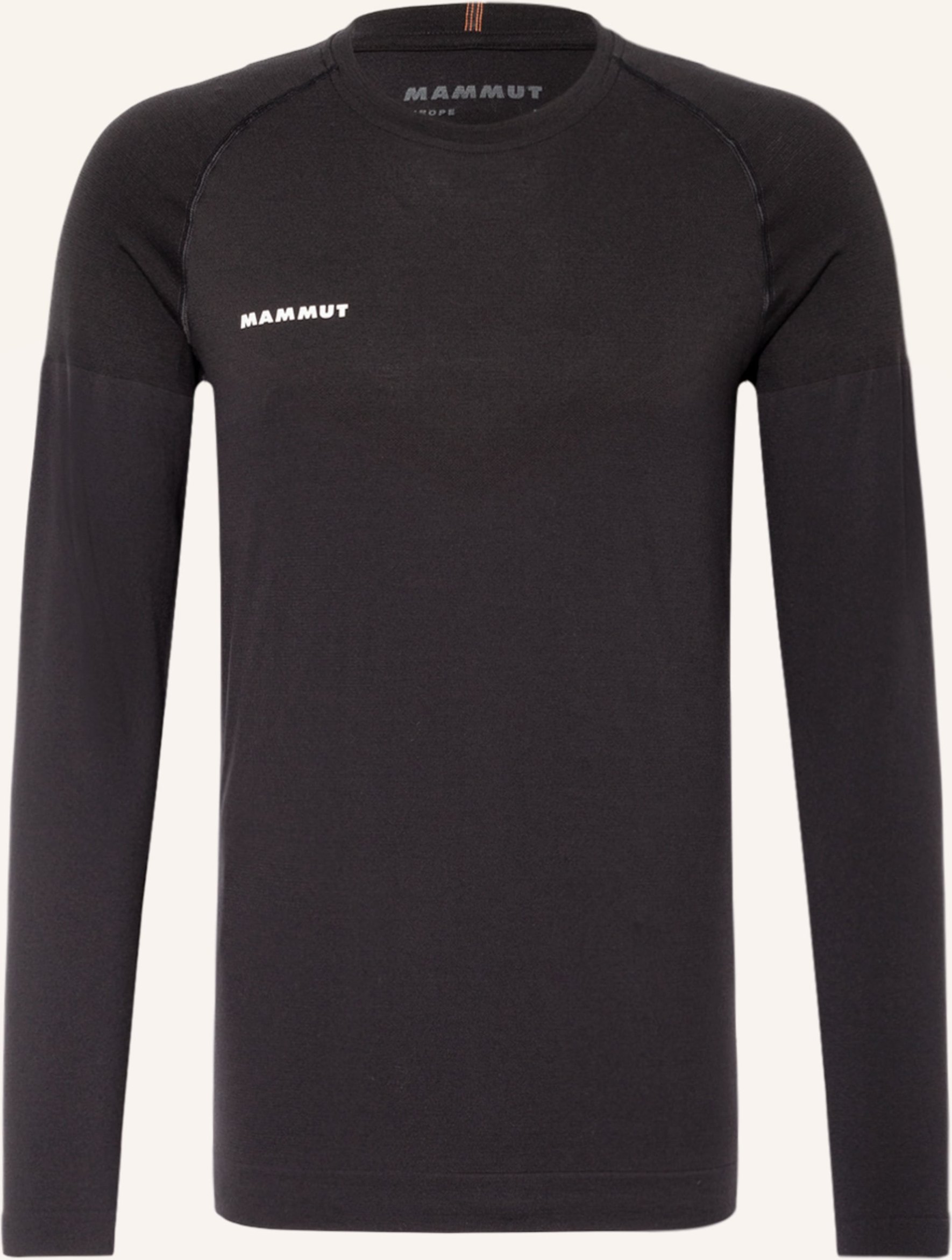 Mammut Longsleeve Trift Mit Merinowolle schwarz