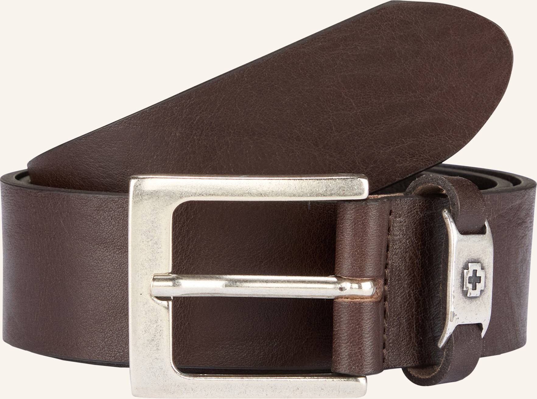 Strellson Gürtel Ledergürtel, Schwarz braun