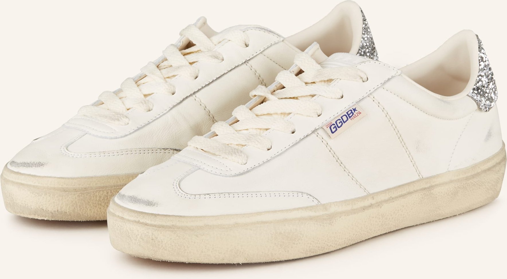 Golden Goose Sneaker Soul Star weiss