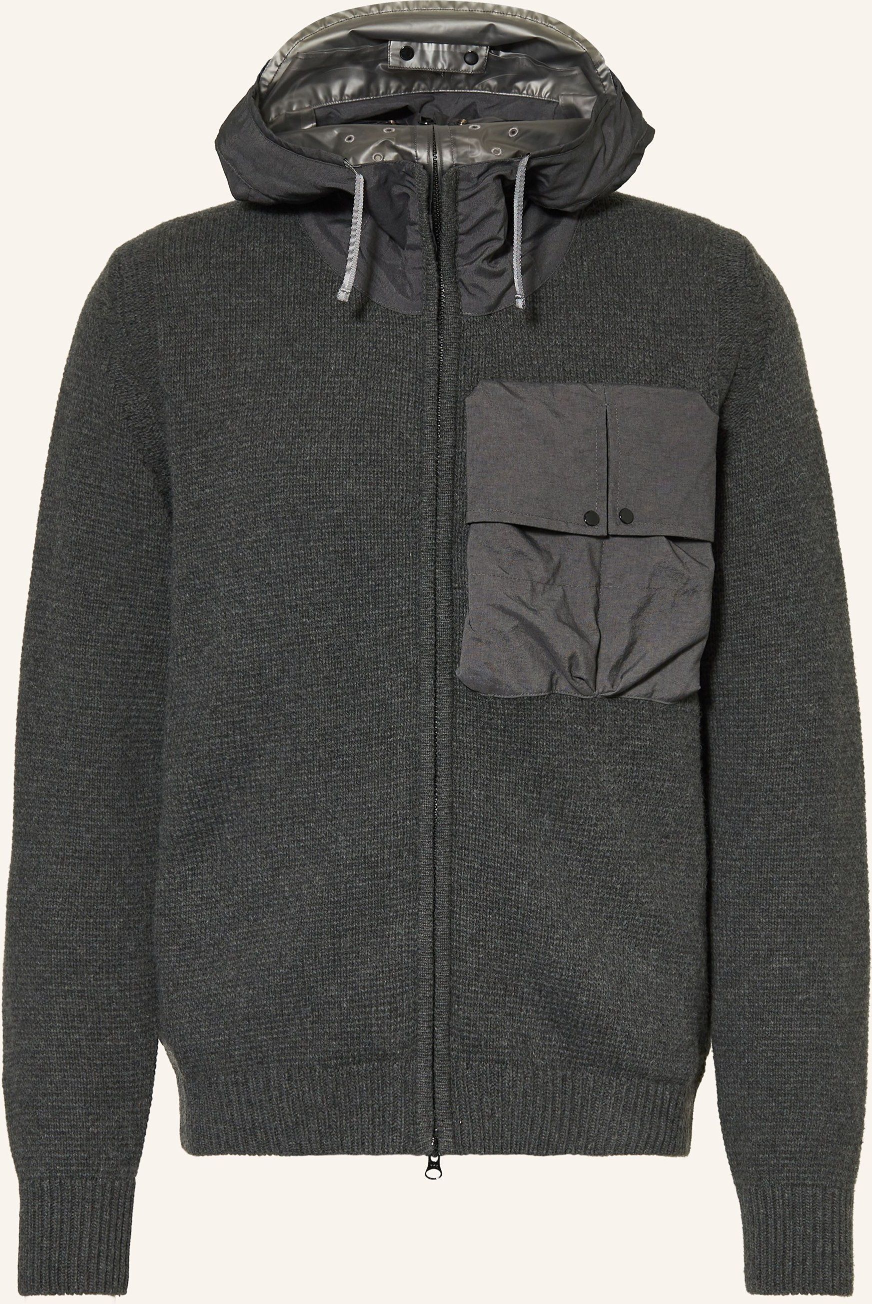 C.P. Company Strickjacke grau