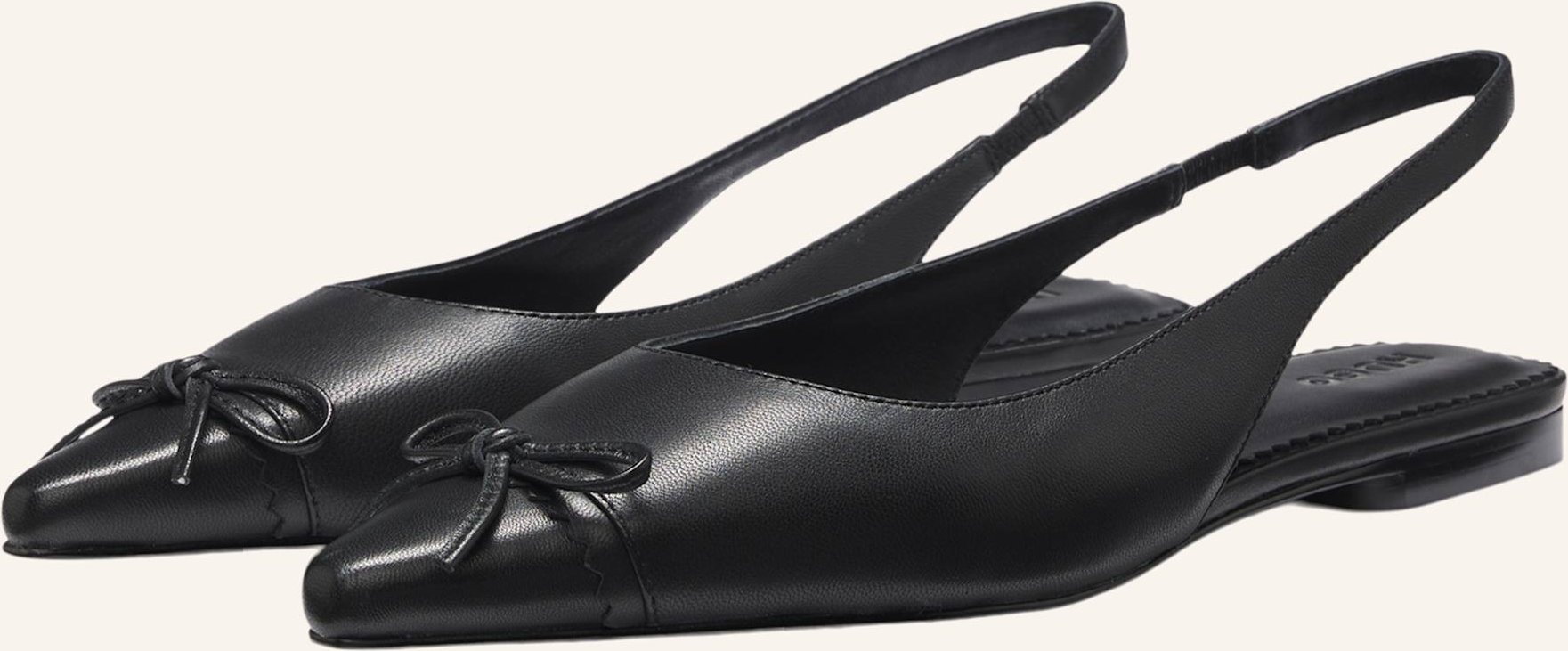 Hugo Pumps Seleny_Sling05_Na schwarz