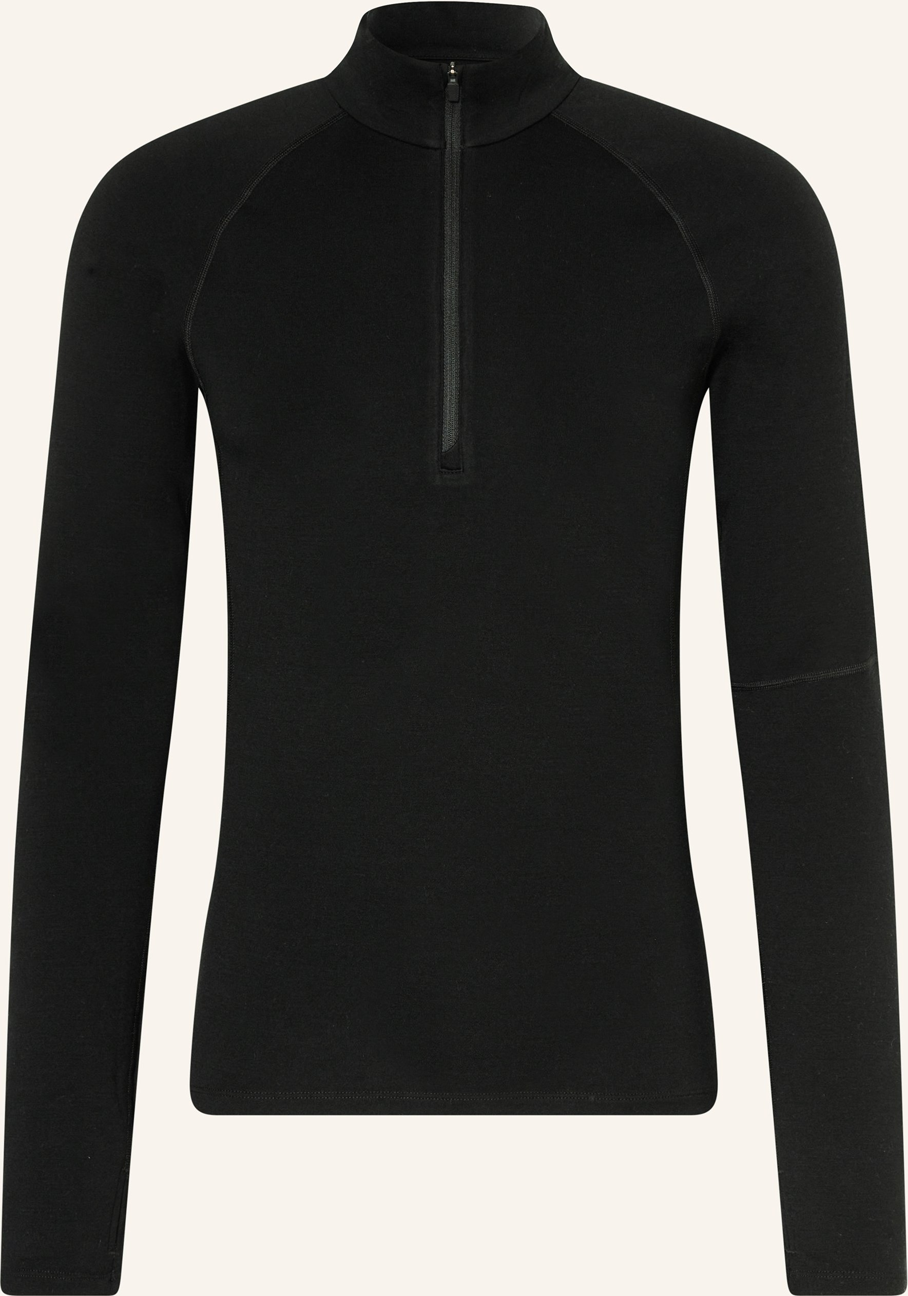 Icebreaker Longsleeve 300 Merinofine Polar Ls Aus Merinowolle schwarz