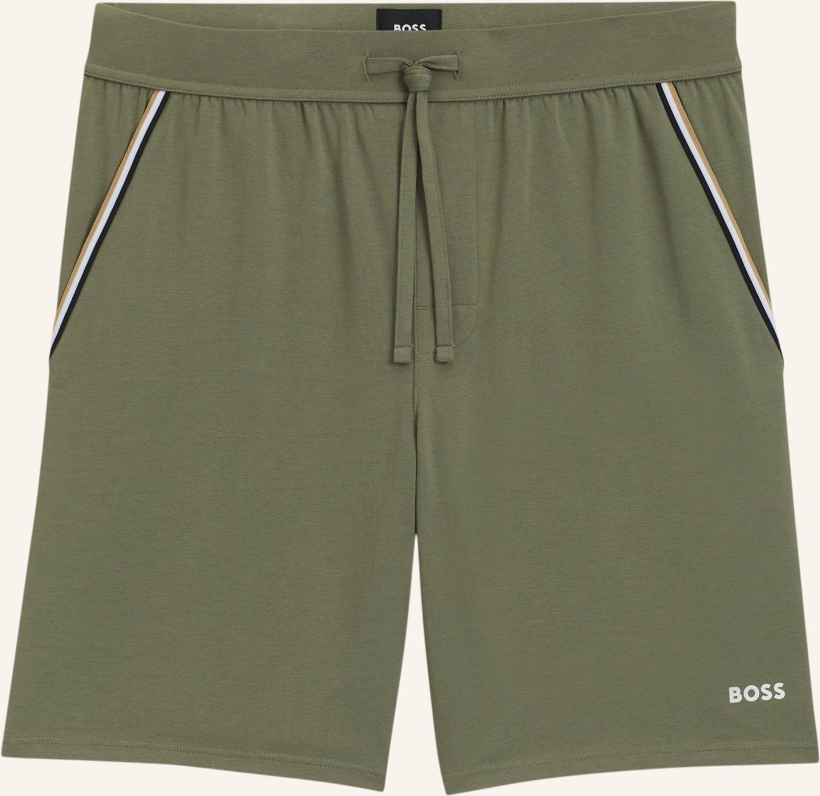 Thumbnail - Boss Pyjamas Unterteil Unique Shorts Cw gruen