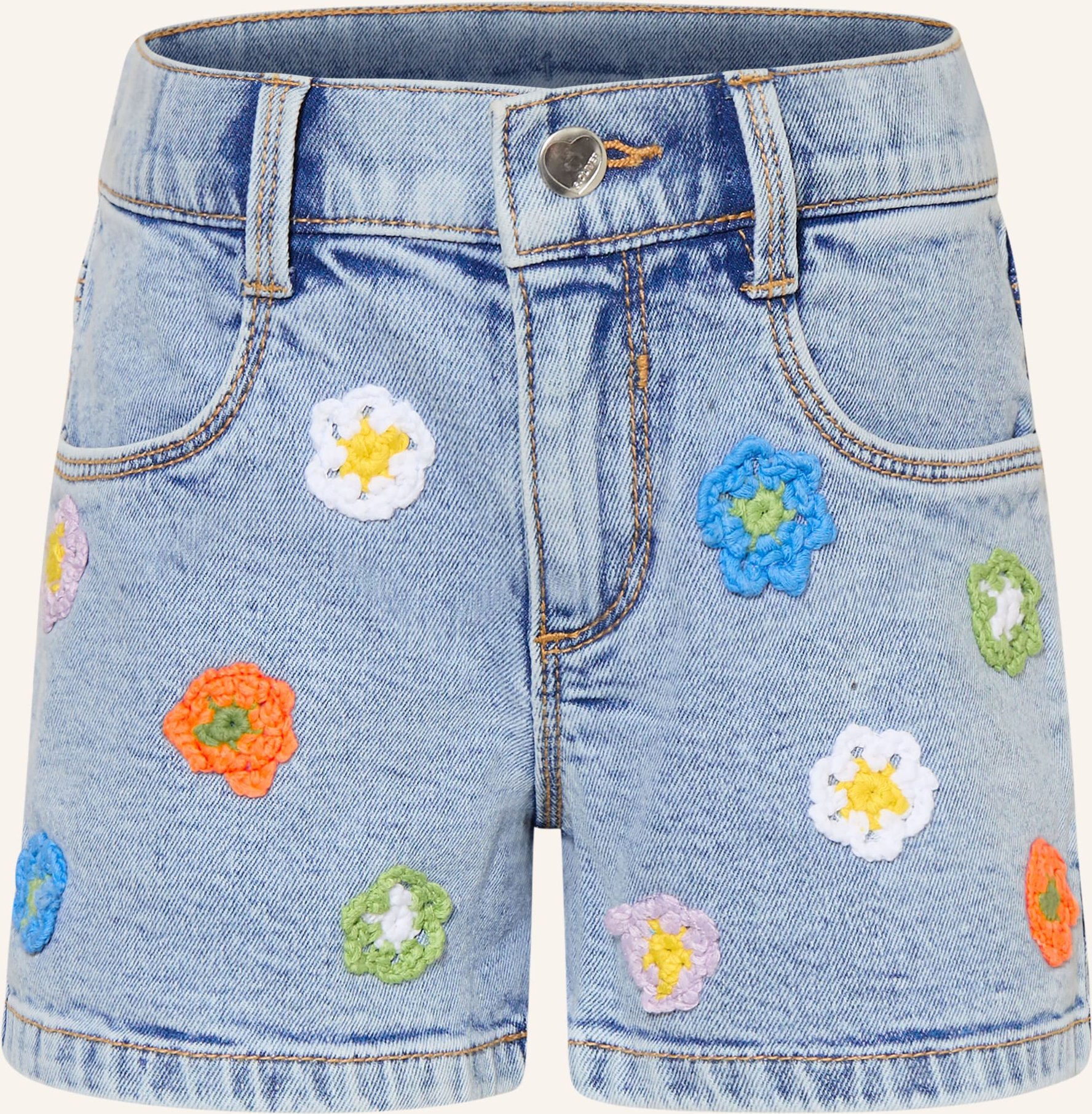S.Oliver Red Jeansshorts blau