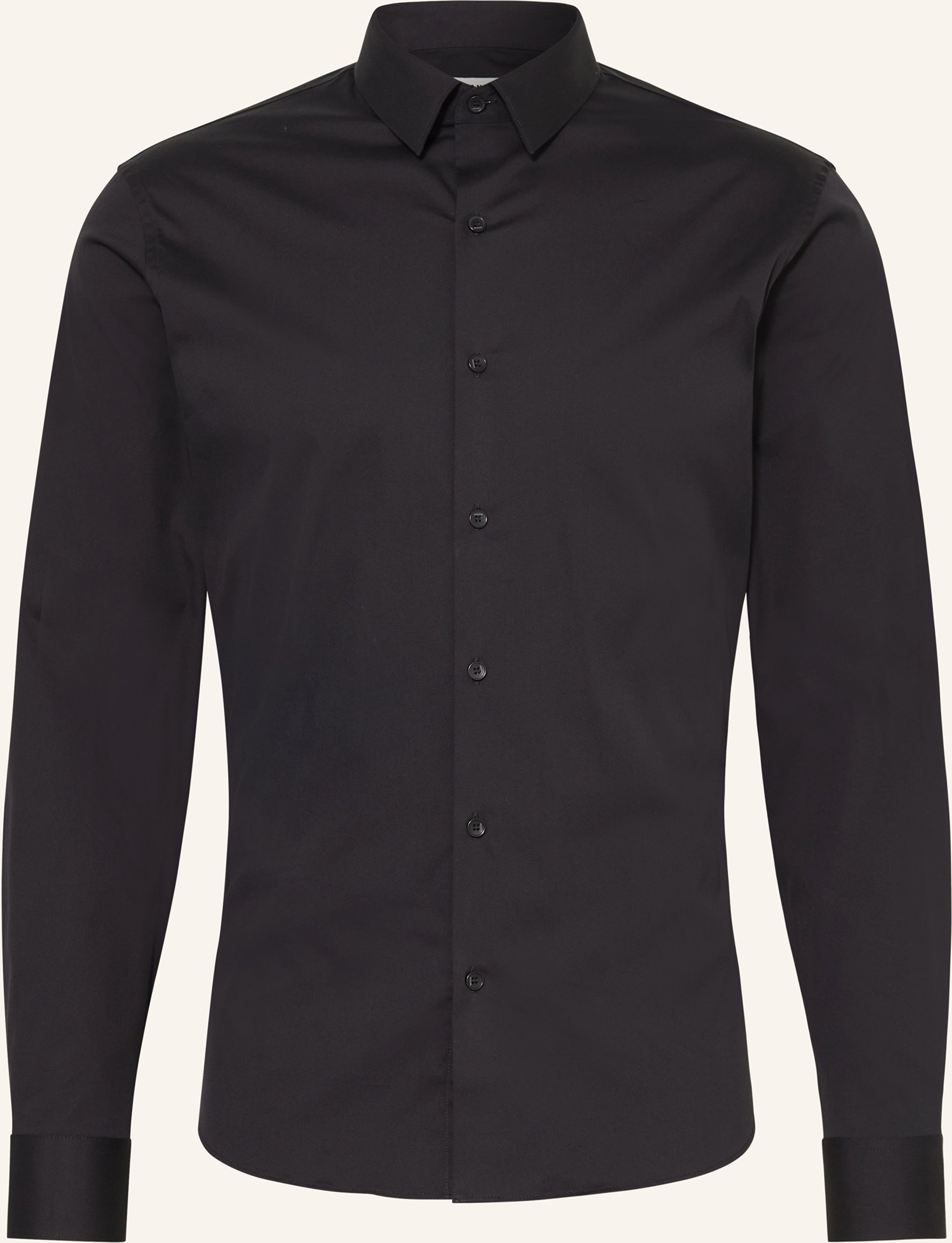 Sandro Hemd Extra Slim Fit schwarz