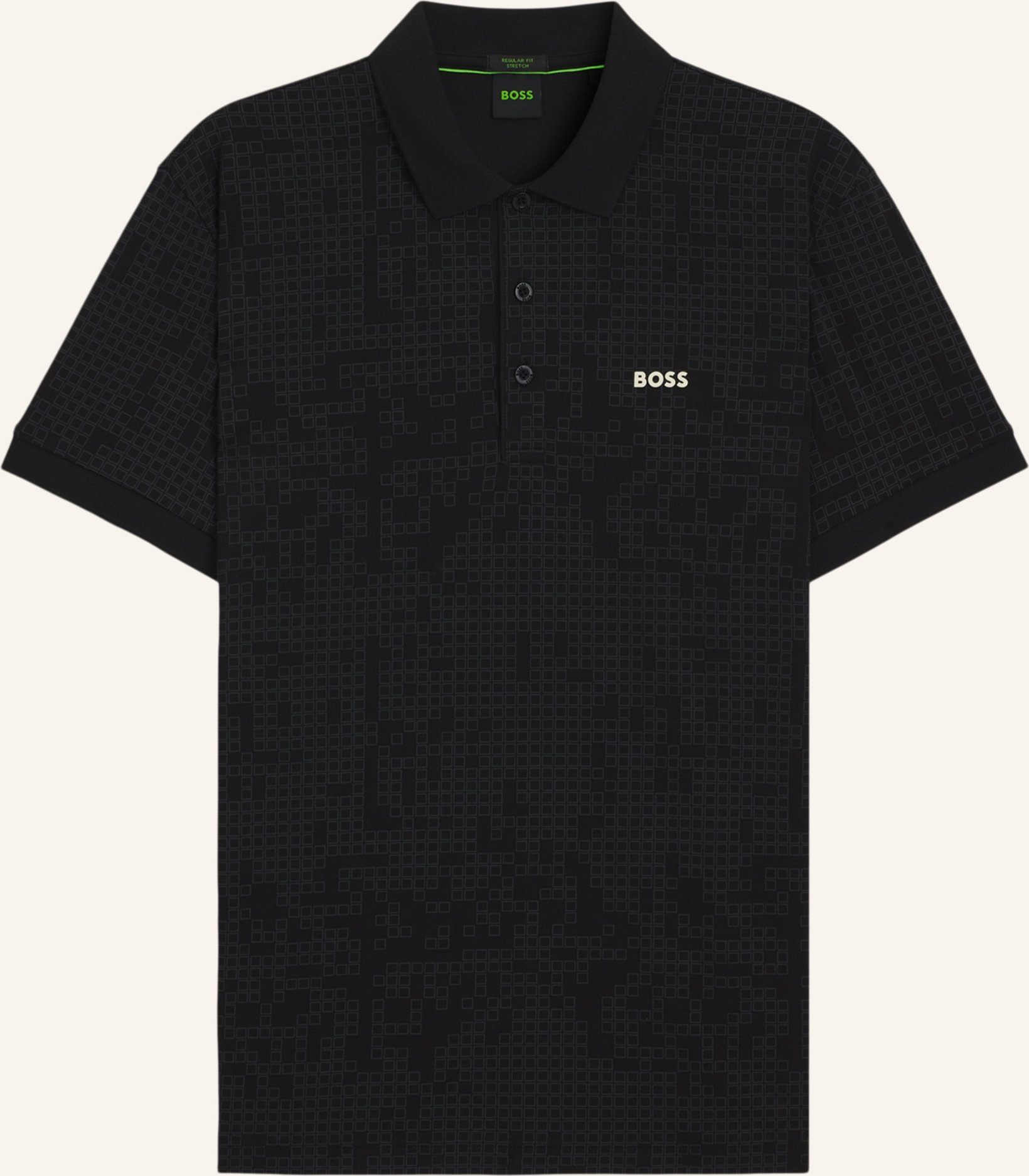 Thumbnail - Boss Poloshirt Polo Ao Zone Regular Fit schwarz