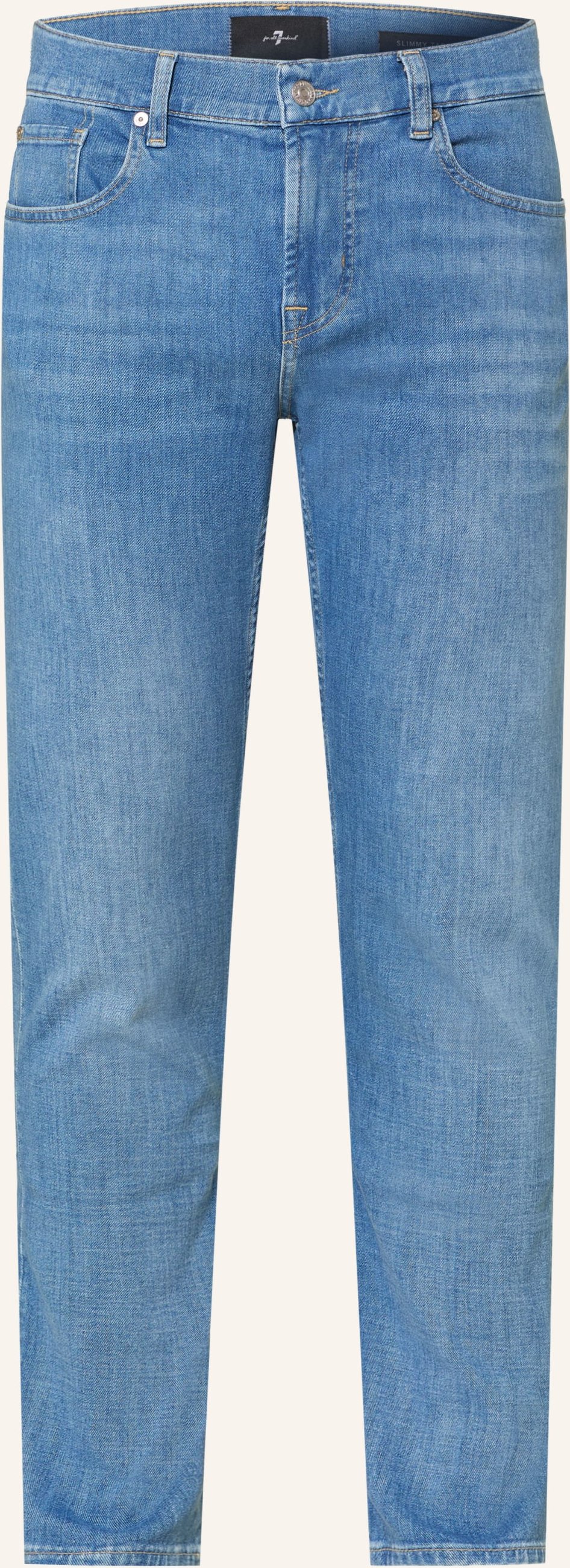 7 For All Mankind Skinny Jeans Slimmy Tapered blau