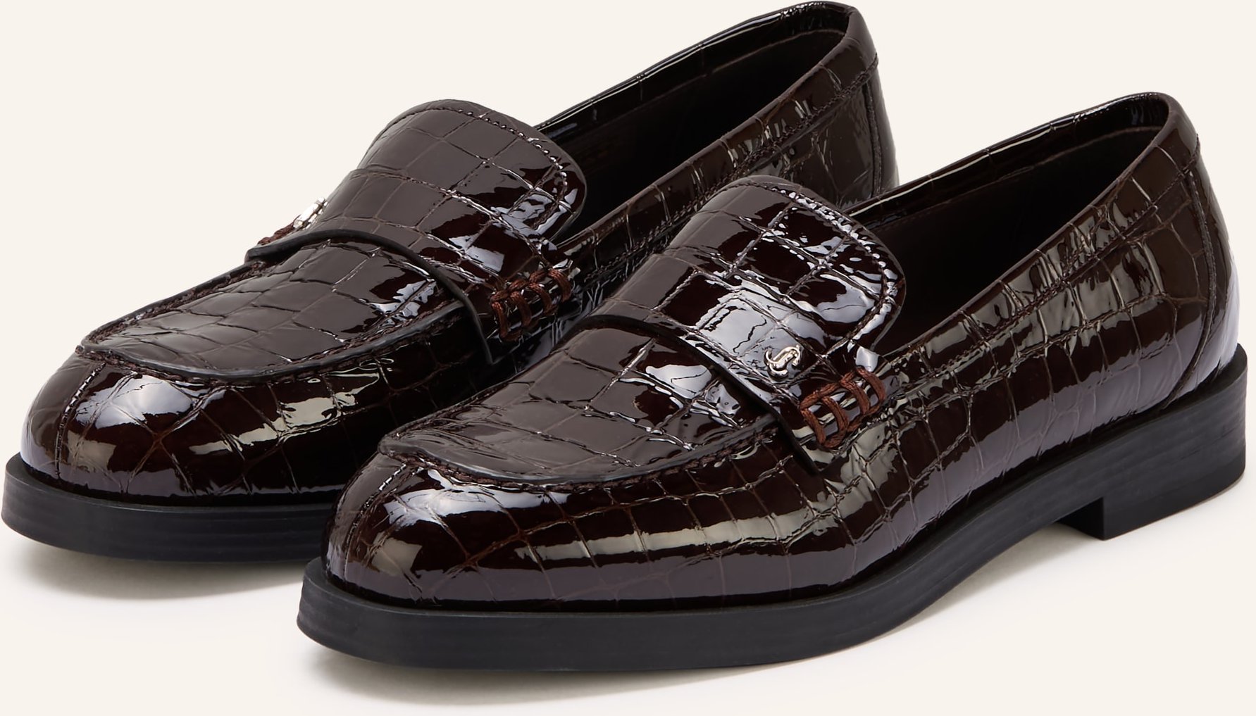 Jimmy Choo Penny-Loafer Ivy braun