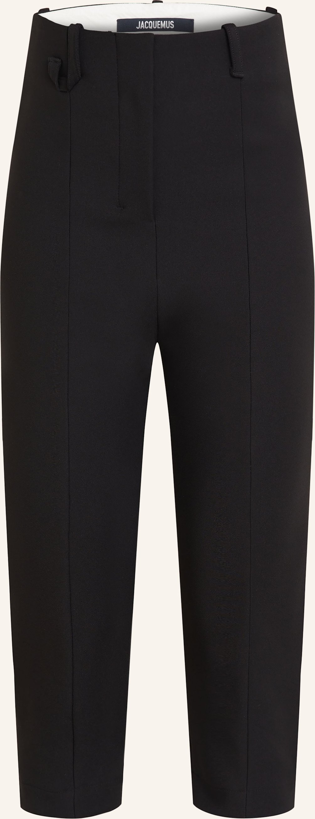 Jacquemus 3/4-Hose schwarz