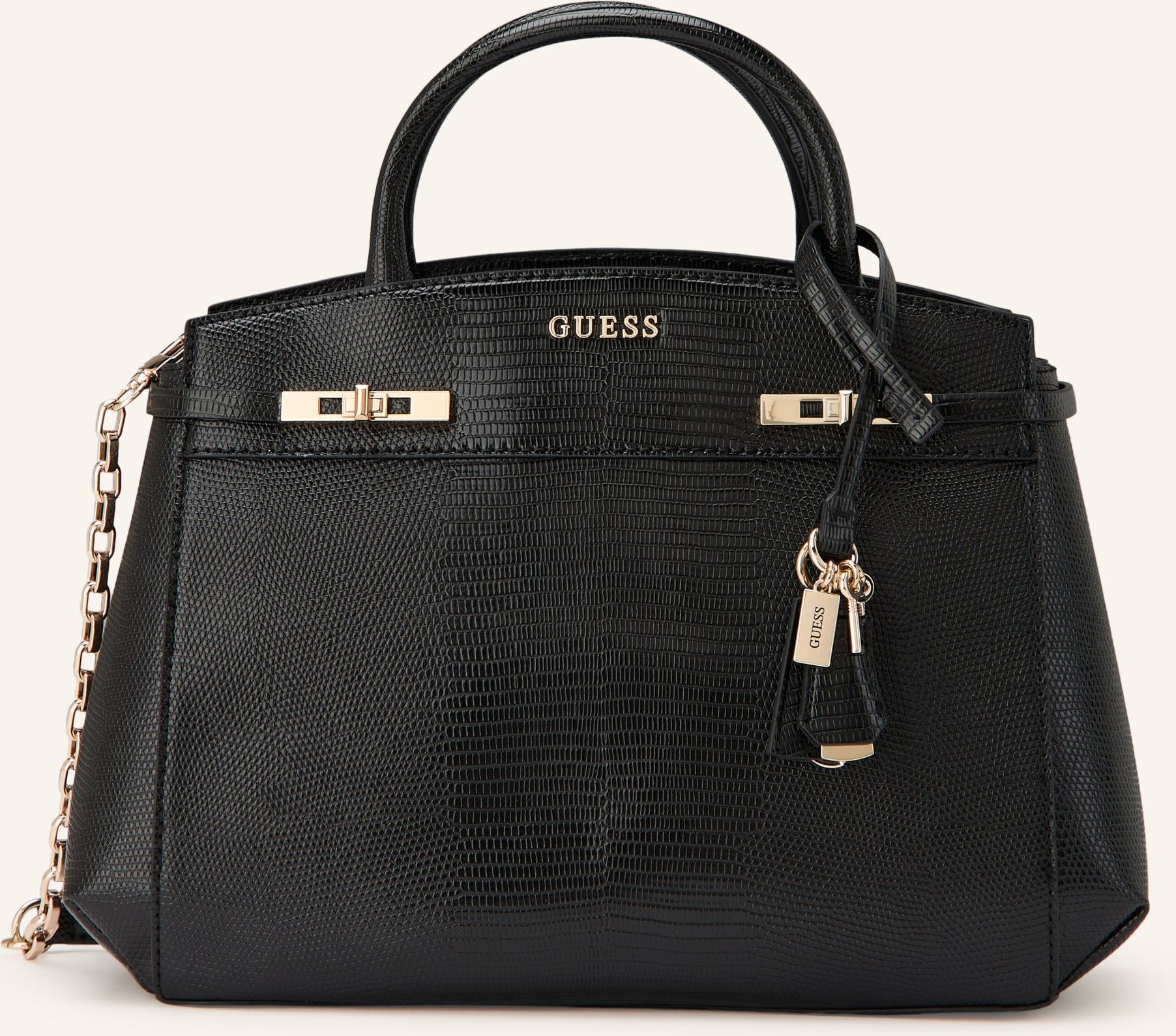 Guess Handtasche Melinda schwarz