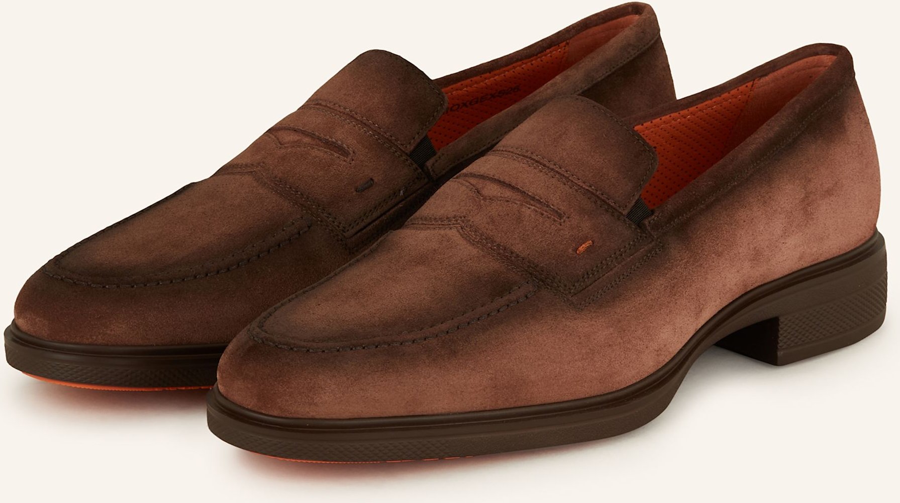 Santoni Penny-Loafer Easyloafer braun