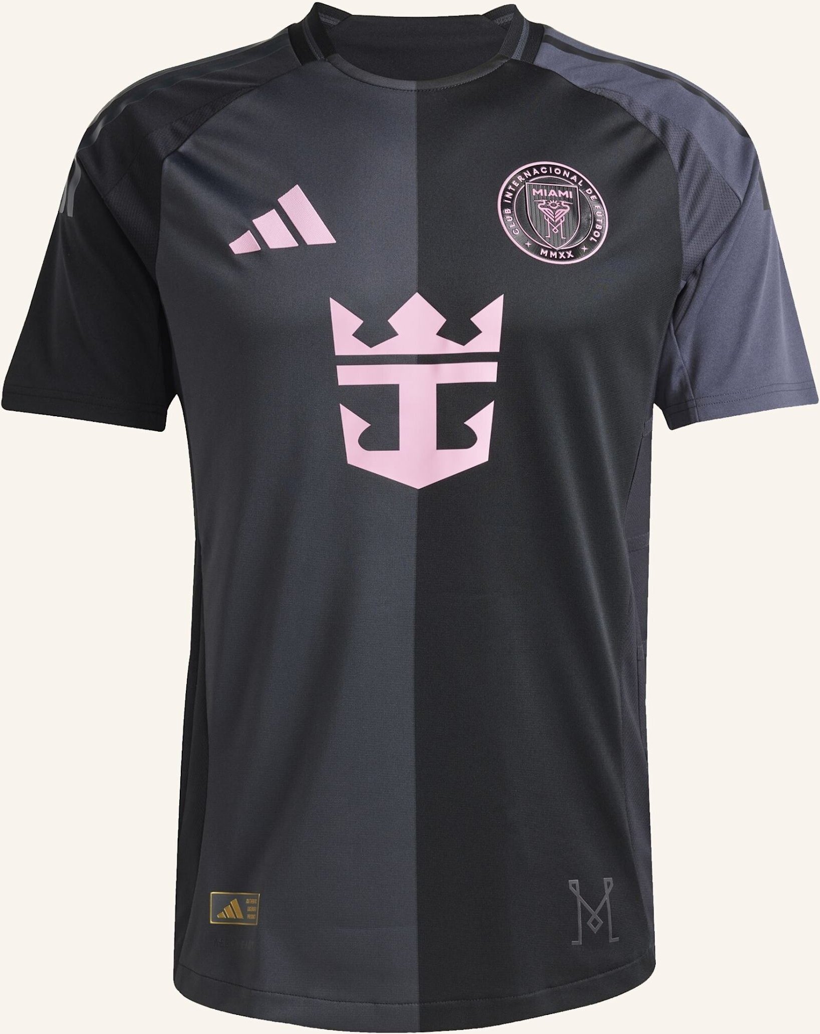 Thumbnail - Adidas Inter Miami Cf 25/26 Messi Auswärtstrikot Authentic schwarz