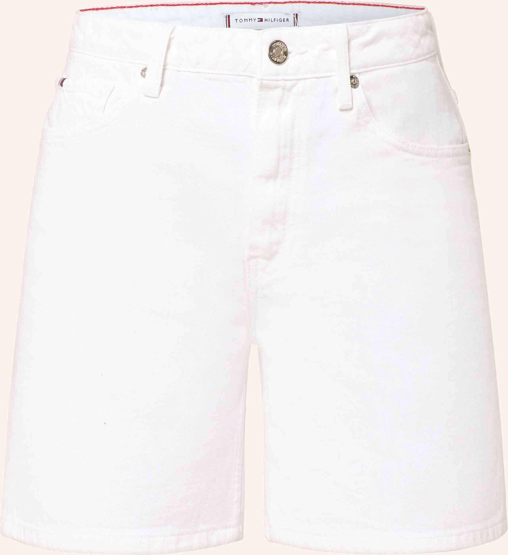 Tommy Hilfiger Jeansshorts weiss