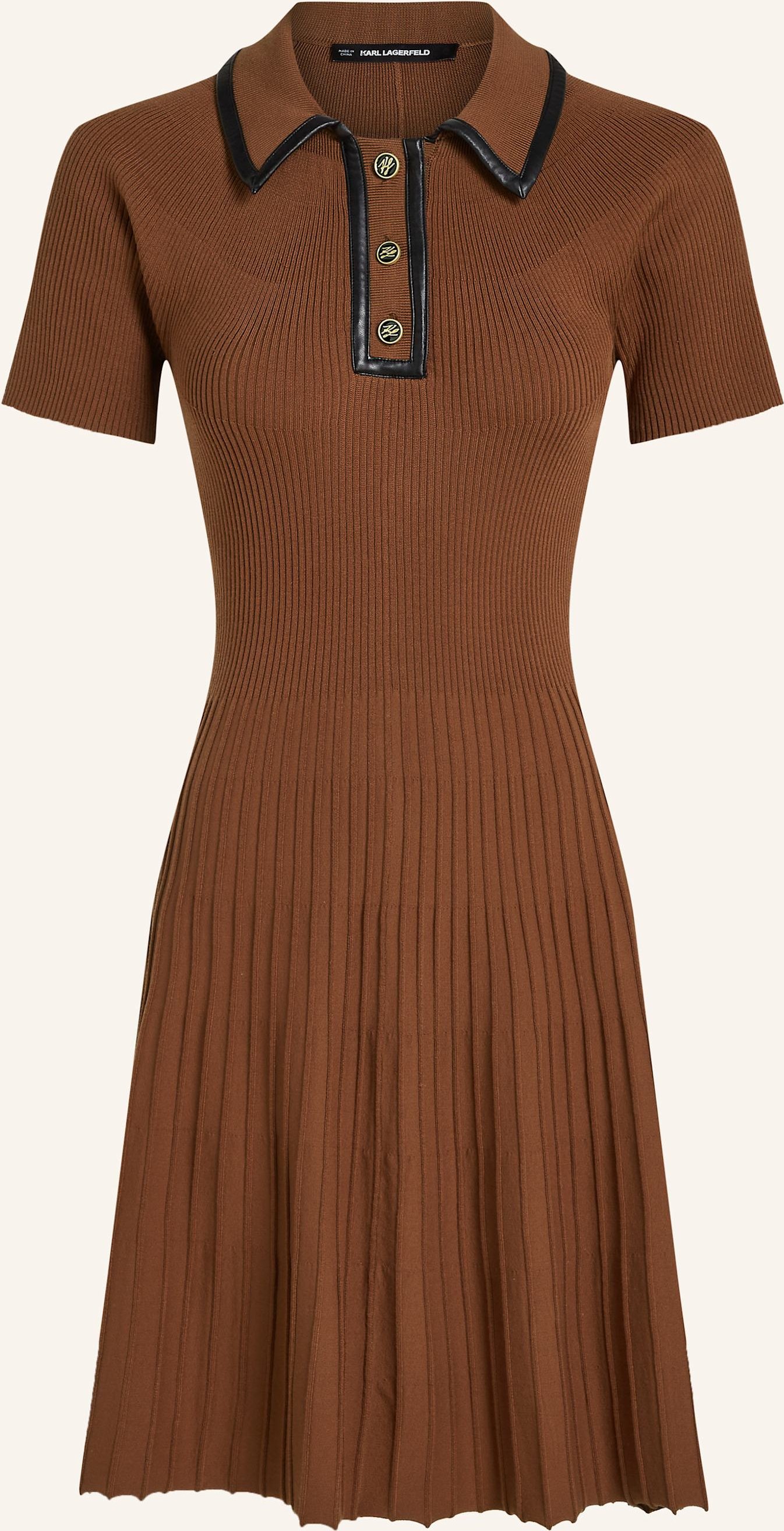 Karl Lagerfeld Kleid braun