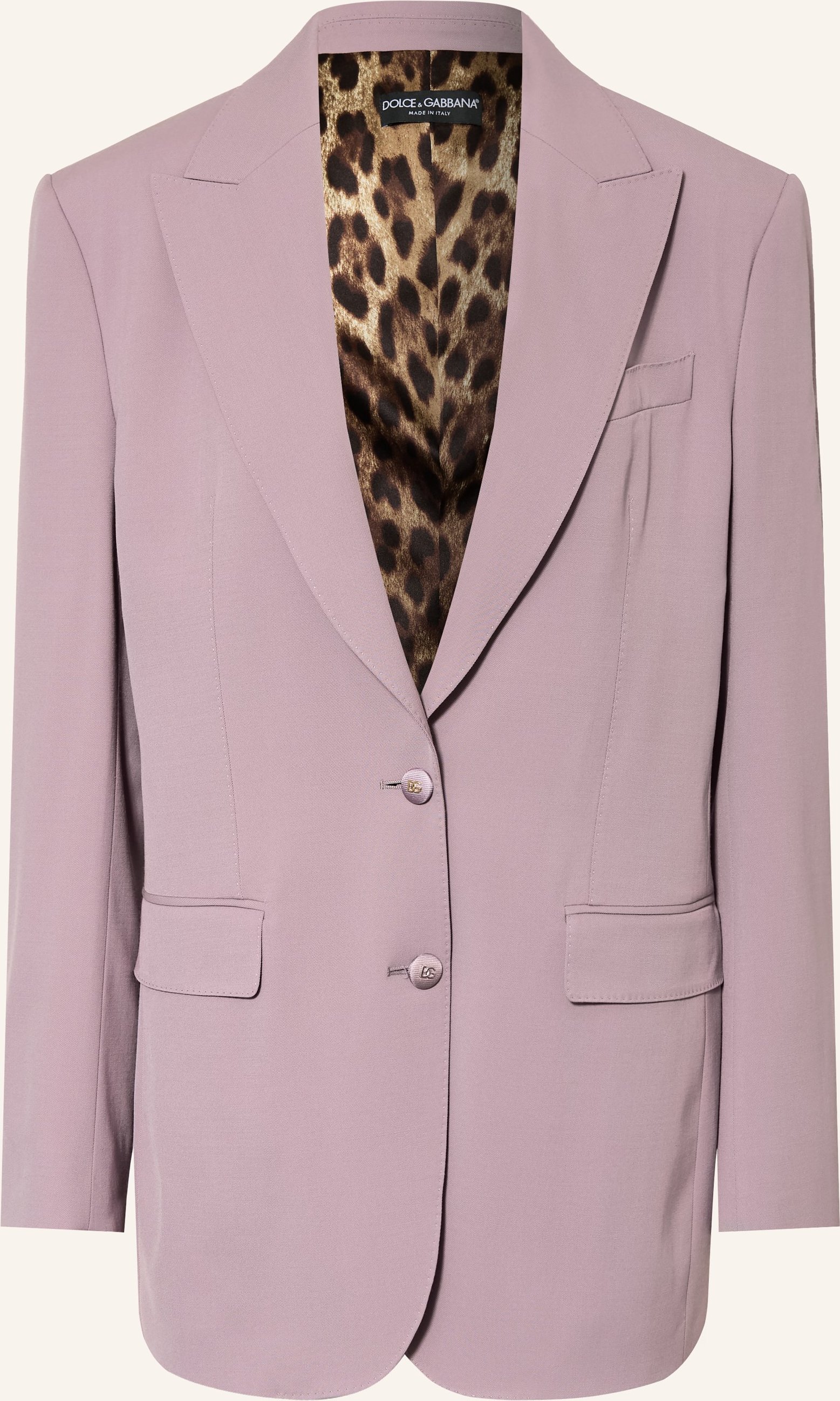 Dolce & Gabbana Longblazer rosa
