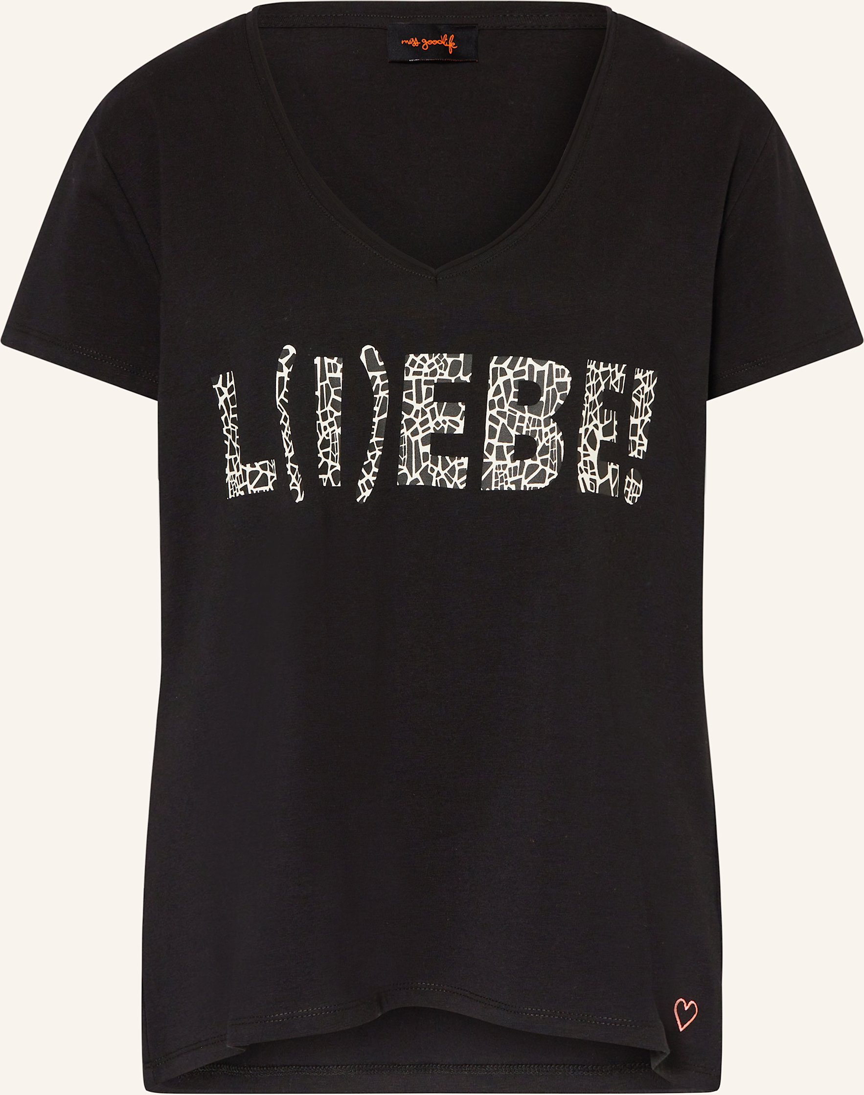 Miss Goodlife T-Shirt schwarz