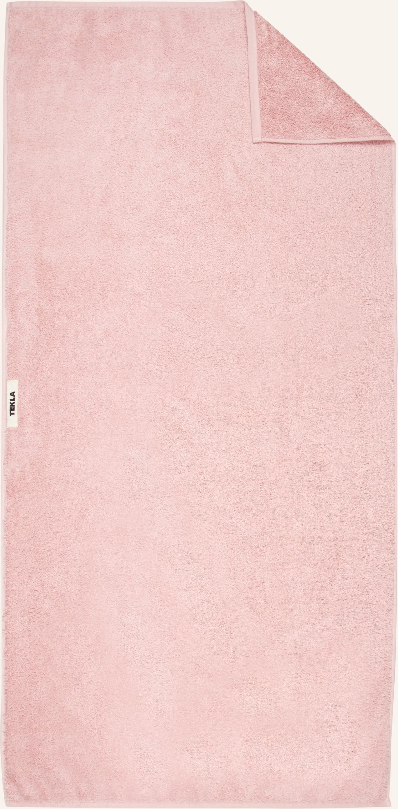 Tekla Duschtuch pink