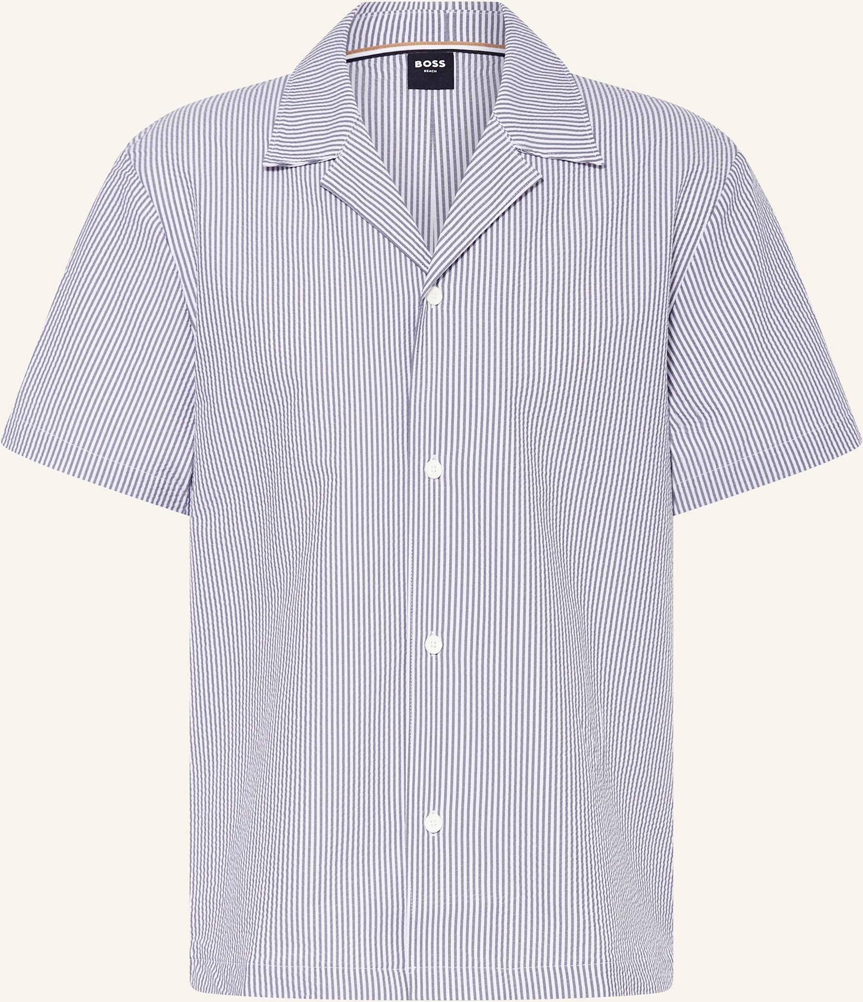 Boss Resorthemd Velvetfish Regular Fit blau